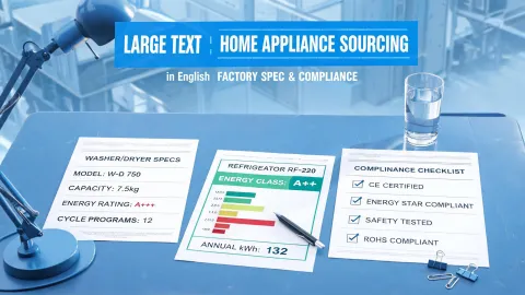Home appliance sourcing article