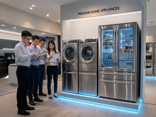 Specialty appliance showroom
