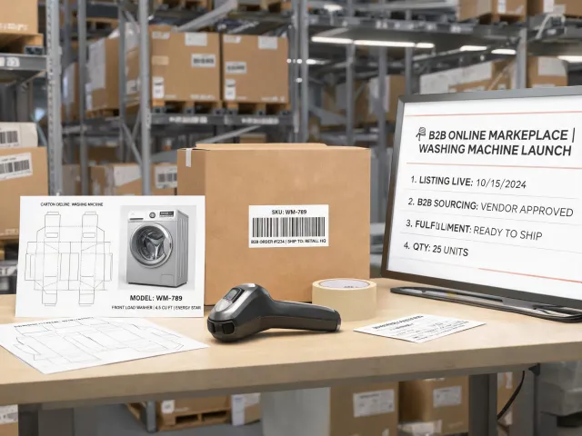 E-commerce appliance fulfillment planning