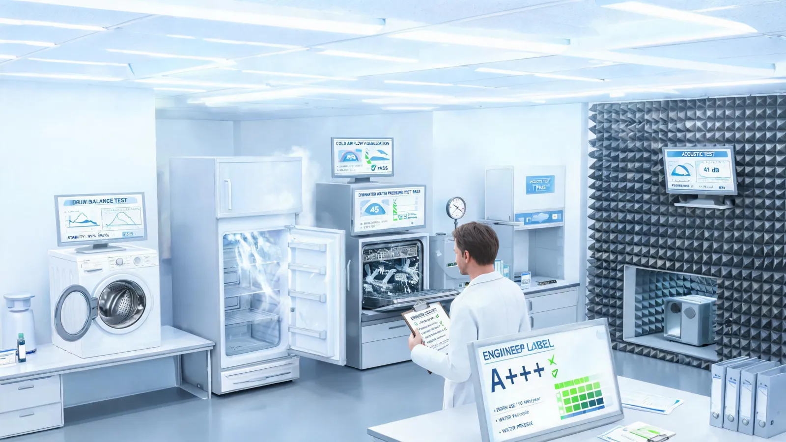 Lg appliance QA laboratory