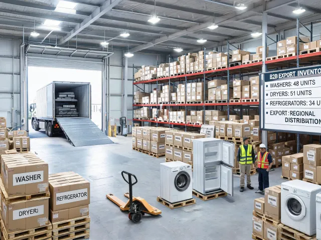 Distributor appliance warehouse