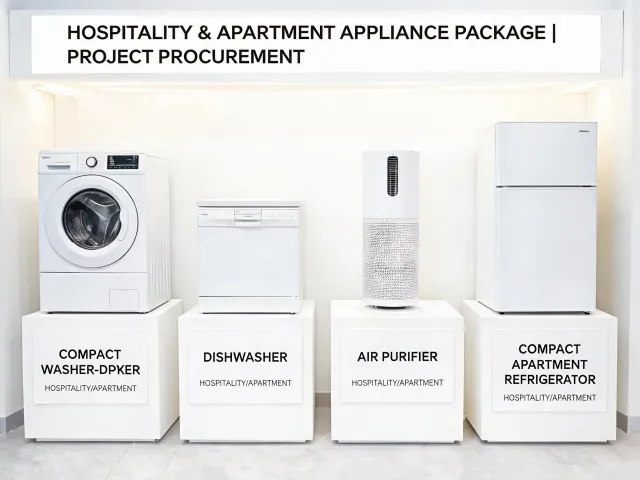 Hospitality apartment appliance package