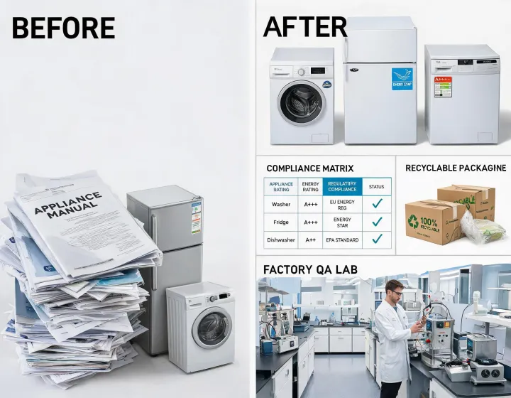 Energy efficient appliance comparison